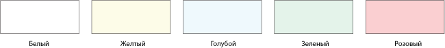Таблица цветов стикеров в TTS
